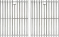 Grill Grates for Nexgrill 4 Burner 720-0830H 720-0830D 720-0670A 720-0783C 720-0783E 720-0958A, 17" Stainless Replacement Parts for 5 Burner 720-0888N Charbroil 463241113 463446015, Kenmore Gas Grill