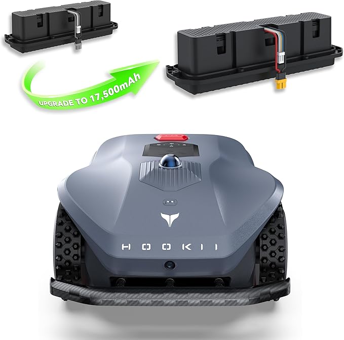 Neomow X Robot Lawn Mower Perimeter Wire Free for 1 Acre 3D LiDAR SLAM+Vision Mapping Robotic Lawnmower with 4G, No RTK Station Required, AI Accurate Obstacle Avoidance, App Control, Anti-Theft
