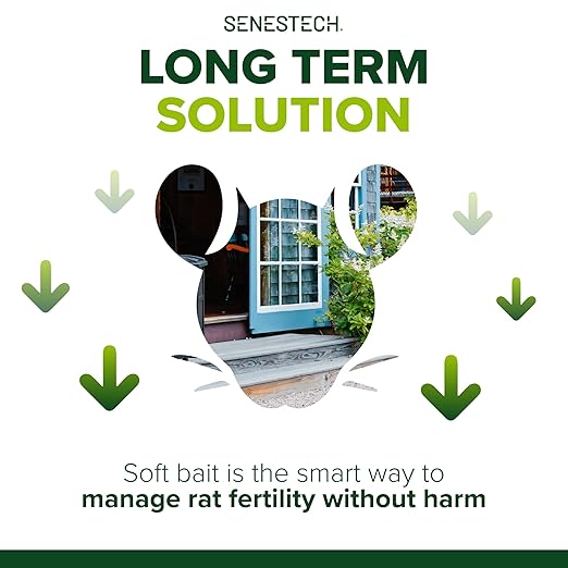 Evolve Rat Birth Control Soft Bait Sausages – 3 lbs | Scientifically Proven Rat Population Control | Not a Poison, Long-Term Population Management