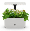 AeroGarden Harvest Lite in Cream, Soil-Free Indoor Hydroponic Garden with LED Grow Light for Year-Round Gardening of up to 6 Herbs and Vegetables