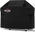 Grillman Grill Cover, BBQ Outdoor Grill Covers, Charcoal, Gas Grills, Waterproof, Rip-Proof, Weather-Resistant, Anti-UV, Barbecue Cover for Weber, Genesis, Charbroil, Nexgrill, etc (Black, 52 Inch)