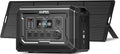 OUPES Mega 2 2500W Solar Generator with 240W Panel Included, 2048Wh Portable Power Station Solar Battery Station Made for Emergency, Home Backup, Outdoor Camping RV/Van