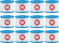 Type VI spa Filter and hot tub Filter Replacement Cartridge for Inflatable hot tub Filters,Filters Cartridge for Swimming Pool (12 Pcs)