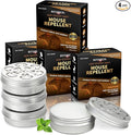 Rodent Repellent for Car Engines,4 Pack Mouse Repellent Peppermint Oil - Keep Mice Out of Home,Car,Garage & Attic, Safe for Humans and Pets