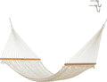 Original Pawleys Island 12OC Original Single Cotton Rope Hammock with Free Extension Chains & Tree Hooks, Handcrafted in The USA, Accommodates 1 Person, 450 LB Weight Capacity, 12 ft. x 50 in.
