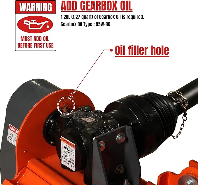 72" PTO Drive 3 Point Hitch Offset Flail Ditch Bank Mower for 70-100HP CAT 2 Tractor, 90'' Offset Distance,55°/90° Rotation Angle, 18 Hammers, Model VAM72