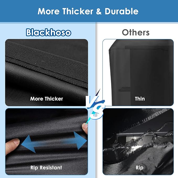 Grill Cover for Char-Broil Performance 2 Burner Gas Grill, Outdoor Heavy Duty Waterproof Barbecue Gas Cover for Charbroil and Smokers