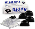 Riddy Bed Bug Detection Kit, Bed Bug Trap and Lure for Early Detection and Monitoring, Safe for Mattress, for Home or Travel, 4 Pack (Includes 4 Traps and 4 Lures)