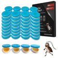 64 Pack Cockroach Gel Bait, Highly Effective Roach Gel Bait Indoor Infestation Solution, Fast Acting Cockroach Killer Indoor Home Kitchen Use, Easy to Apply & No Mess Roach Bait, Long-Lasting