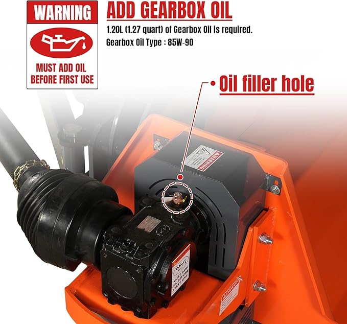 78" Heavy Duty PTO Drive 3 Point Offset Ditch Bank Verge Flail Mower for 80-110HP CAT 2 Tractor, 122'' Offset Distance,55°/90° Rotation Angle, 18 Hammers, Model VBM78