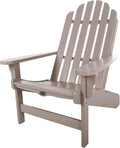 Nags Head Hammocks Classic Adirondack Chair, Weatherwood