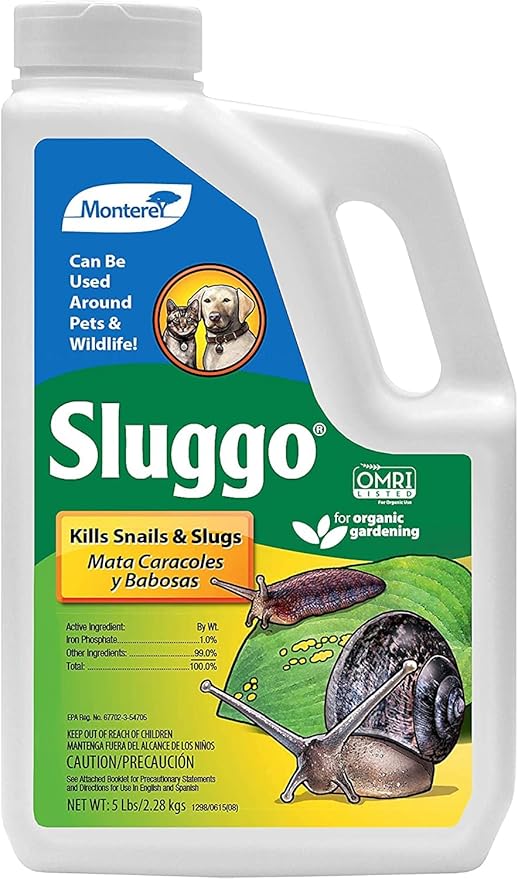 Sluggo Snail & Snail Bait 5 Lb, 2 Pack