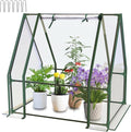 Mini Greenhouse, 35×35×36" Portable Greenhouse for Indoor Outdoor, Small Green House for Plants, Seedling, Germination (Clear, 35x35x36 inch)
