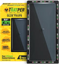 TRATPER Glue Traps for Mice,Rat,Mouse,Snake,Lizard,Insect. 6 Pack. Extra Strength,Pre-Baited Adhesive.Heavy Duty Plastic Tray.Non-Toxic,Chemical-Free Pest Control for Home. 6Pack