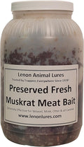Lenon's Fresh Muskrat Meat Bait for Weasel, Mink, Otter and Raccoon