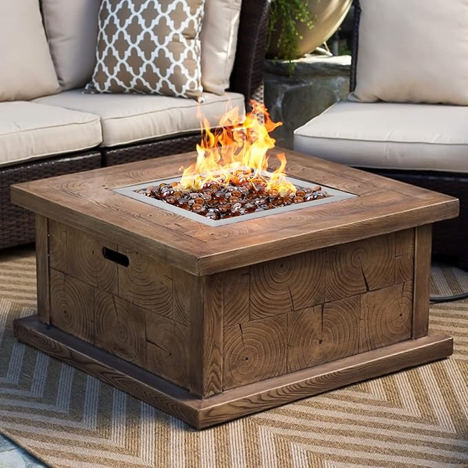onlyfire 24 Inch Round Fire Pit Burner Ring for Natural Gas & Propane Fire Pit and Fireplace, Alloy Steel DIY Firepit Burner for Both Indoor and Outdoor, BTU 296,000 Max