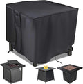 Saking Fire Pit Cover,30 inch Firepit Covers Square Gas Fireplace Fire Pit Table Cover for Propane Fire Pit- 30 X 30 X 25 inch