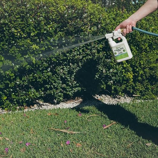 Mosquito Magician Flea and Tick Yard Spray with Hose End Sprayer – Mosquito & Tick Killer and Repellent, Flea Treatment & Outdoor Bug Control for Lawn, Garden & Backyard – Mint Scent, 32 OZ