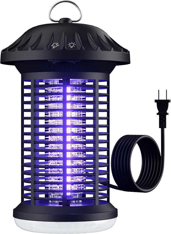 Zapper Outdoor & Indoor,Covers 1500 Sq Ft, Safe for Kids & Pets, Hanging Ring, Easy to Clean