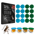 16 Pack Cockroach Gel Bait, Highly Effective Roach Gel Bait Indoor Infestation Solution, Fast Acting Cockroach Killer Indoor Home Kitchen Use, Easy to Apply & No Mess Roach Bait, Long-Lasting