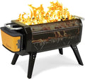 BioLite FirePit+ Smokeless Fire Pit and Grill, Charcoal and Wood Burn with Integrated Fan