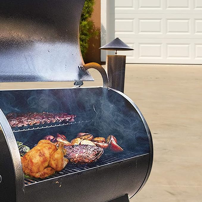 Grill Smoke Stack, Replacement for Pit Boss/Traeger/Camp Chef and Other Pellet Grills Smokestack Chimney
