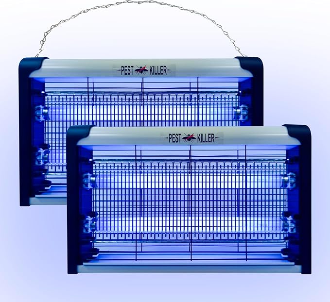 20W Electric Indoor Bug Zapper, Mosquito Trap with UV Light, Insect Eliminator for Home, Office, Restaurant