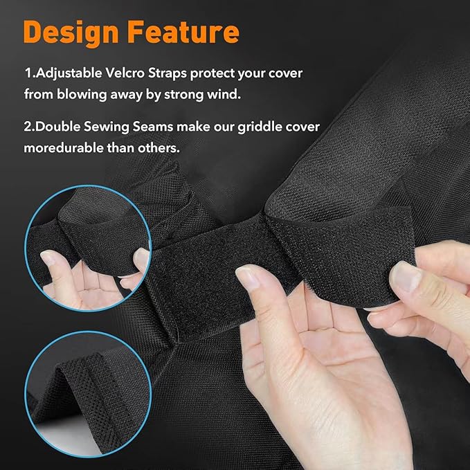 Heavy Duty Grill Cover Fits for Bradley Smoker 990025 Waterproof Electric Smoker for 4-Rack Digital Smoker, Water Resistant, Weather Resistant, 600D Polyester Cover