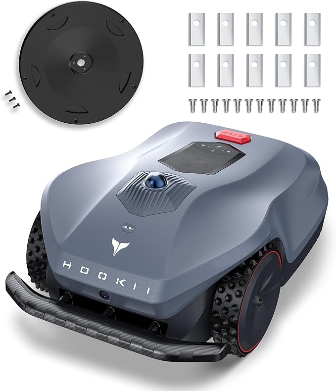 Neomow X Pro Robot Lawn Mower, Perimeter Wire Free for 1.5 Acres 3D LiDAR SLAM+Vision Mapping Robotic Lawnmower, No RTK Station Required, AI Accurate Obstacle Avoidance, App Control, Anti-Theft