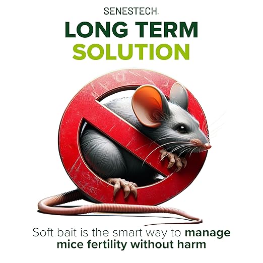 Evolve Mouse Birth Control Soft Bait Sausages – 6 lbs | Scientifically Proven Mouse Population Control | Not a Poison, Long-Term Population Management