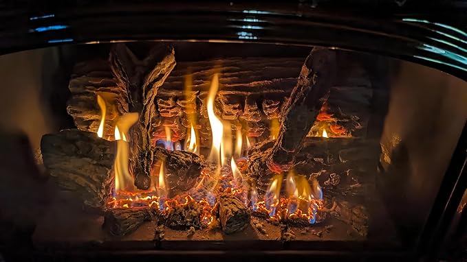 Rock Wool+Lave Rock+Vermiculite for Gas logs (for 30-36 Inch Fireplace)