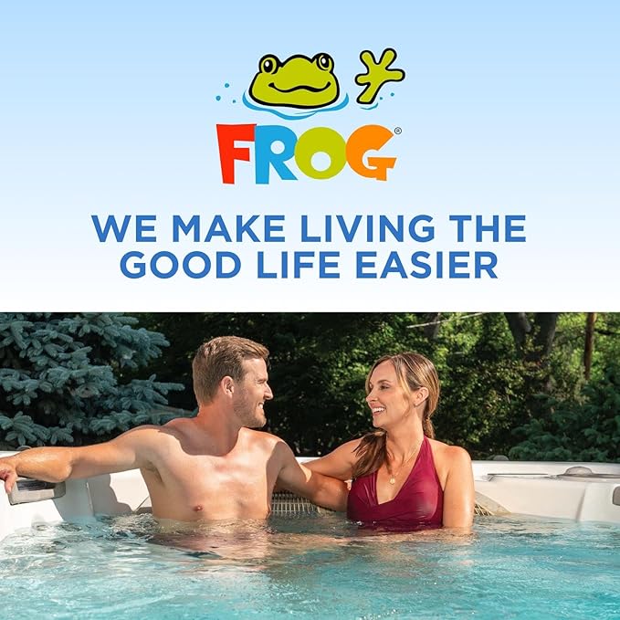 FROG Maintain for Swim Spas - Non-Chlorine Shock for use with Swim Spa FROG @Ease Floating System - Single Dose Packets for Easy Swim Spa Maintenance & Treatment - 6 Pack