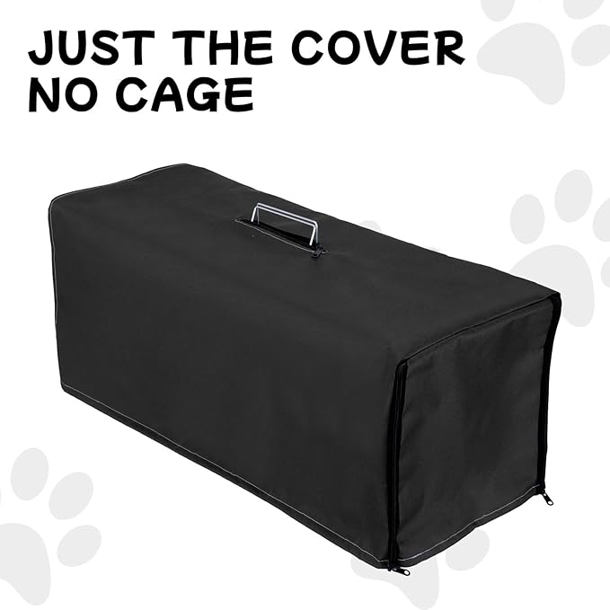 Trap Cage Cover,ONLY Cover, Cage not Included, Heavy Duty Animal Trap Cage Cover Small Animal Trap Cover for 1-Door Humane Cat Trap 32 x 10 x 12inch (Black, ONLY Cover, Cage not Included)