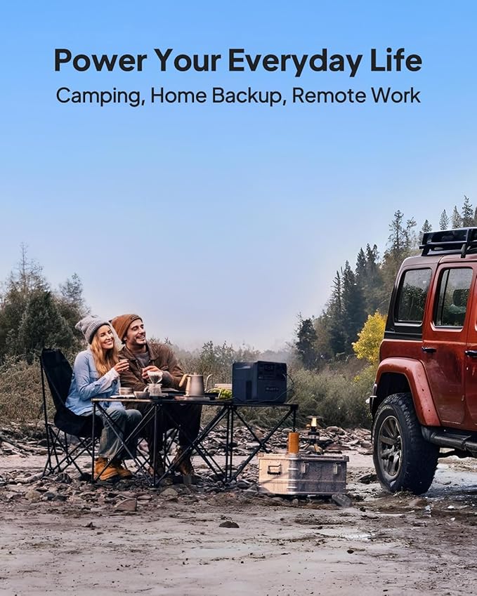 BLUETTI Elite 200 V2 Portable Power Station with Car Charging Cable (Car Port to XT60), 2073.6Wh LFP Battery Backup w/ 4 2600W AC Outlets, 17-Year Lifespan, Solar Generator for Camping, Off-grid