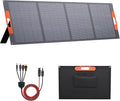 200W Foldable Solar Panel, Monocrystalline Solar Panel, Waterproof ETFE Surfaces (IP67), 24% Conversion Rate, Includes 4-in-1 MC4s Adapter Cable, Ideal for Powers Stations, RVs, Hiking, Camping