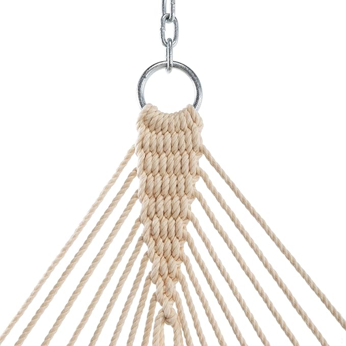 Nags Head Hammocks Harborview Surfside Bella Dura Quilted Hammock, Constructed of Durable Fabrics, Cumaru Spreader Bar, Rolled Rim Grommets, Galvanized Hardware, Handcrafted in The Carolinas