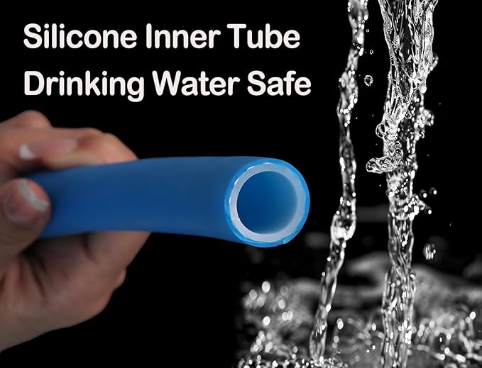 Atlantic RV Drinking Water Safe Hose 5 ft Short Garden Hose Extension: Lead, BPA, Phthalate-Free, and PVC-Free.