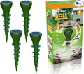 Mole Repeller Solar Ultrasonic 4 Pack, IP65 Waterproof Tested Champion Against Moles and Snakes in Gardens Animal-Friendly Rodent Repeller Keeps Snakes Out of Your Yard