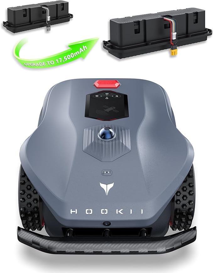 Neomow X LE 3D LiDAR Slam Mapping Robot Lawn Mower Perimeter Wireless for 0.37 Acre AI Vision Obstacle Avoidance with 4G, No RTK Antenna Required, App Control, GPS, IPX5, Anti-Theft, Queit
