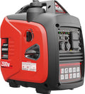 2500W Portable Generator Super Quiet Inverter Generator Ultra Lightweight for Home Backup Outdoor Camping, CO Sensor Protect, EPA, ECO Mode