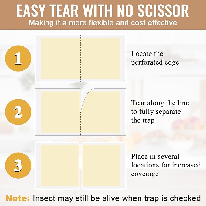 Qualirey 10 Pack Giant Cockroach Glue Traps, Non-Toxic Adhesive Bug Catcher Indoor Extra Sticky Traps for Cockroaches, Spiders, Bugs, Scorpions, Centipedes Pet Safe Pest Control - 11 x 5.3 Inch