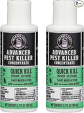 Grandpa Gus's Advanced Natural Pest Control with Clove & Cottonseed Oil - Indoor/Outdoor Insect Killer for Spiders, Ants, Roaches, Earwigs, Bed Bugs & More, Pet-Friendly, Concentrate 2 Pack