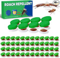 48PCS Roach Repellent and Bait, Cockroach Repellent and Gel for Roach Nest Elimination of Indoor Infestations, Effective Solution for Small to Large Cockroaches, Ready to Use, Ideal for Hidden Areas