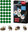 32 Pack Roach Killer Indoor Infestation Roaches Gel Bait Stations, Powerful Cockroach Killer Indoor Home for Roach Infestation, Long-Lasting & Effective Cockroach Gel Bait, Easy to Use & No Mess