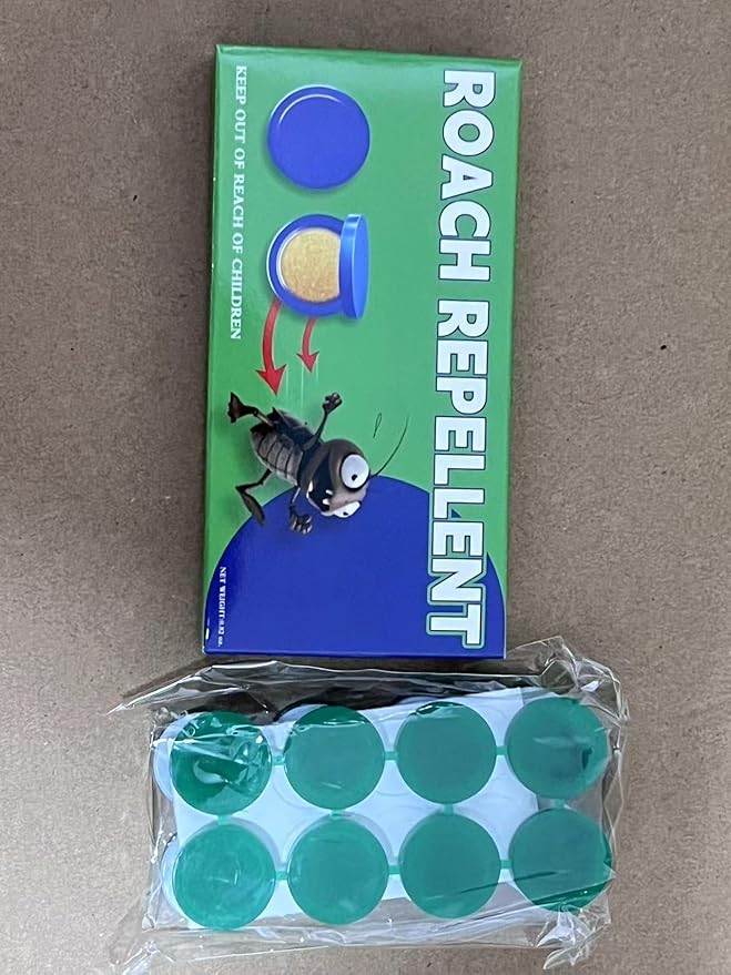 Roach Repellent and Bait, Cockroach Repellent and Gel for Roach Nest Elimination of Indoor Infestations, Effective Solution for Small to Large Cockroaches, Ready to Use, Crawling Repellent