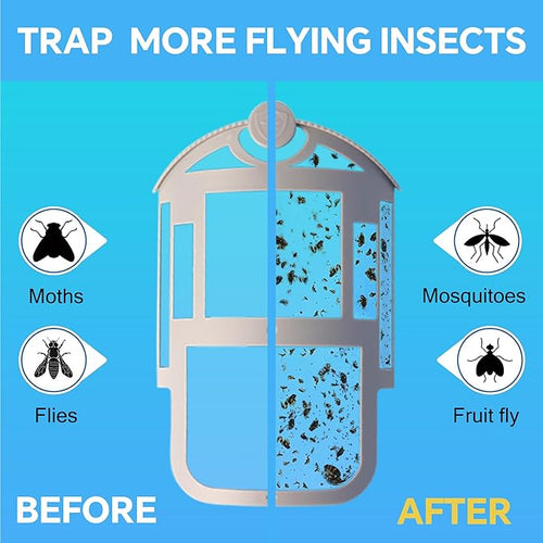 16 Pack Refill Cartridge Compatible with Flying Insect Trap,Replacement 100% Fit