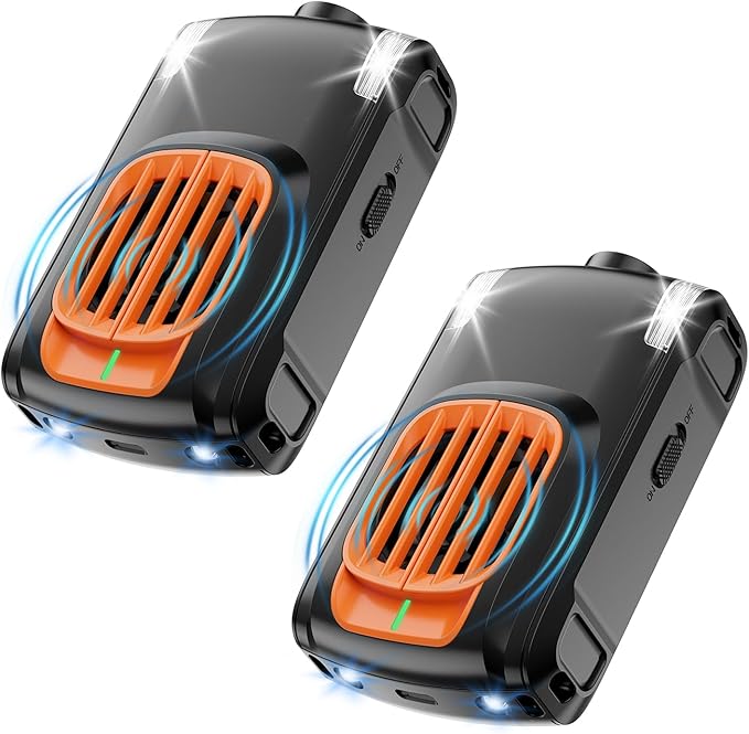 2 Pack Rodent Repellent for car Engines, Ultrasonic Rat Pest Repellent for Car Under Hood, Plug-in Powered, Keep Mouse and Mice Away from Car, Vehicle, RV, Garage, Barn (Unscented x2)