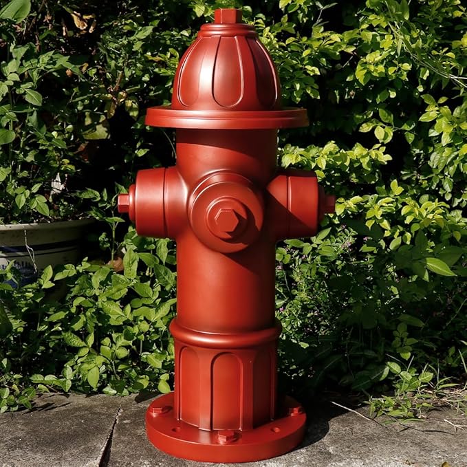 MARYTUMM Large Dog Puppy Pee Post and Gift - 25 Inch High Fire Hydrant Garden Decor Statue, Training Tool