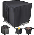 Saking Fire Pit Cover, 28 inch Firepit Covers Square Gas Fireplace Fire Pit Table Cover for Propane Fire Pit- 28 X 28 inch
