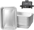 WEBROIL 30-Packs Grill Grease Tray Liners for Ninja OG800/OG900 Series,Outdoor Smoker Drip Pan for Ninja OG850/OG951 Woodfire Outdoor Grill XL Pro Accessories